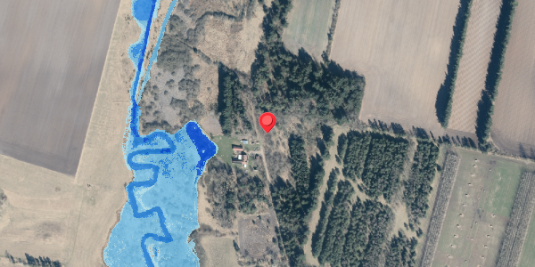 Oversvømmelsesrisiko fra vandløb på Karupvej 7, . , 7540 Haderup