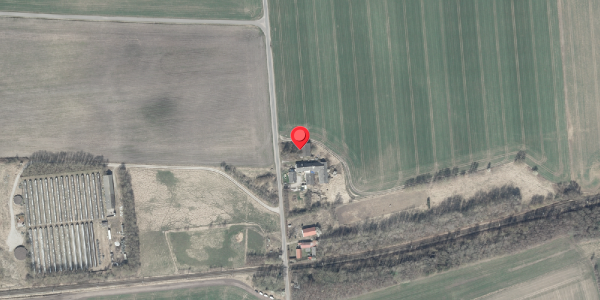 Oversvømmelsesrisiko fra vandløb på Obdrupvej 8, 8570 Trustrup