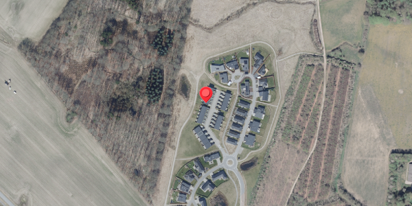 Oversvømmelsesrisiko fra vandløb på Fruering Skovmark 61, 8660 Skanderborg
