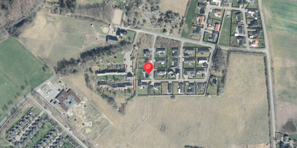 Oversvømmelsesrisiko fra vandløb på Lavendelvej 6, 4450 Jyderup