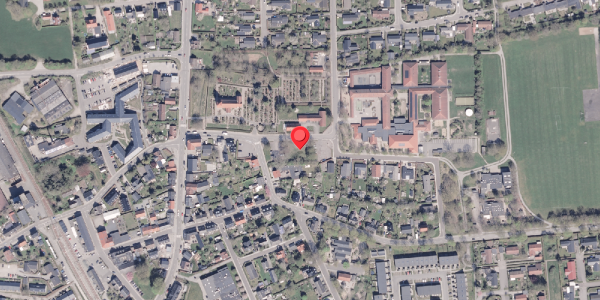 Oversvømmelsesrisiko fra vandløb på Malling Kirkevej 3G, 8340 Malling