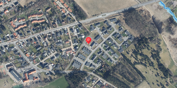 Oversvømmelsesrisiko fra vandløb på Skelleruptoften 21, 8600 Silkeborg