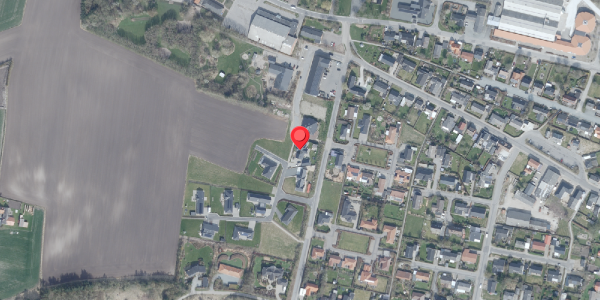 Oversvømmelsesrisiko fra vandløb på Hegnet 4, 7700 Thisted