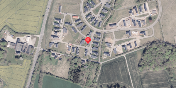 Oversvømmelsesrisiko fra vandløb på Serinetoften 4, 8340 Malling