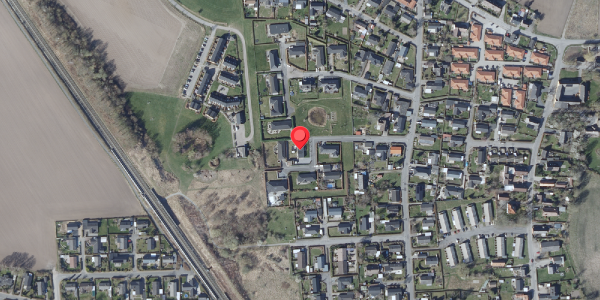 Oversvømmelsesrisiko fra vandløb på Erantisvej 8, 4760 Vordingborg