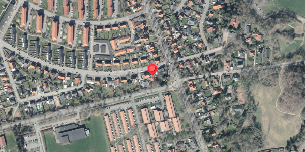 Oversvømmelsesrisiko fra vandløb på Kongelyset 3A, 4200 Slagelse