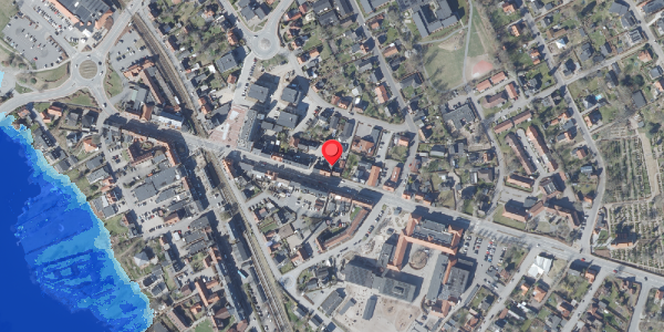 Oversvømmelsesrisiko fra vandløb på Skanderborgvej 19B, . , 8680 Ry