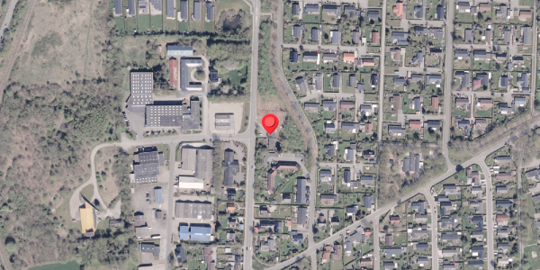 Oversvømmelsesrisiko fra vandløb på Bredgade 17A, 8340 Malling