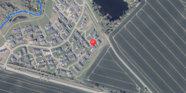 Oversvømmelsesrisiko fra vandløb på Præstelunden 68, 8300 Odder
