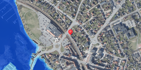Oversvømmelsesrisiko fra vandløb på Fredensvej 26, . , 8680 Ry