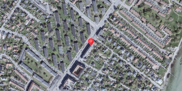 Oversvømmelsesrisiko fra vandløb på Strandvejen 140B, 2900 Hellerup