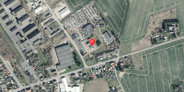 Oversvømmelsesrisiko fra vandløb på Industrivej 4, 4261 Dalmose