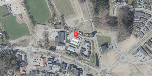 Oversvømmelsesrisiko fra vandløb på Ellemosen 7, . , 8680 Ry