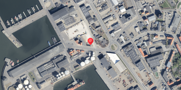 Oversvømmelsesrisiko fra vandløb på Auktionsgade 3B, 6700 Esbjerg