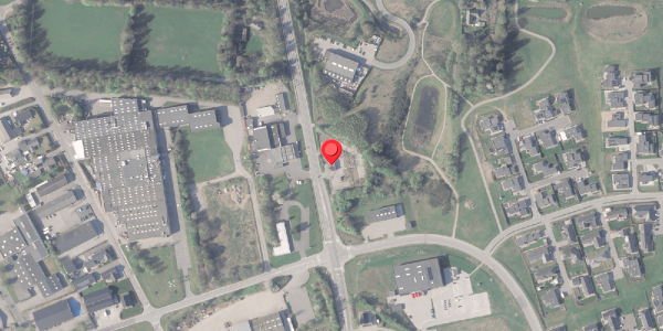 Oversvømmelsesrisiko fra vandløb på Skanderborgvej 1, . , 8370 Hadsten