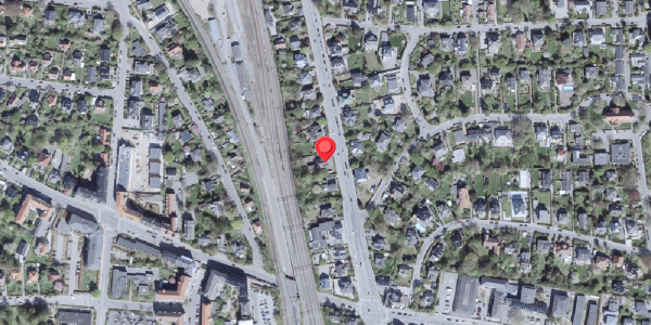 Oversvømmelsesrisiko fra vandløb på Gersonsvej 13, 2900 Hellerup