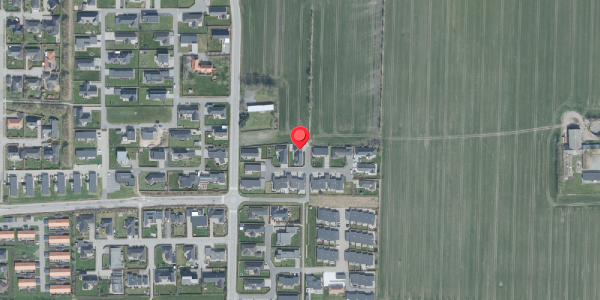 Oversvømmelsesrisiko fra vandløb på Frugthaven 13, 7700 Thisted