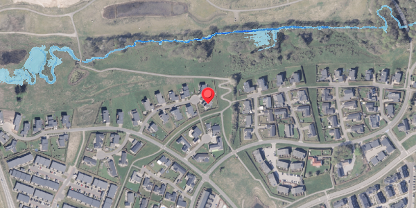 Oversvømmelsesrisiko fra vandløb på Overskov 24, 8300 Odder