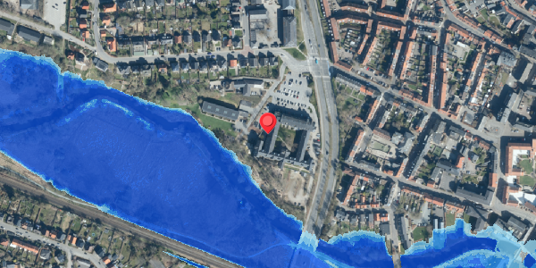 Oversvømmelsesrisiko fra vandløb på Engstien 3A, . , 6000 Kolding