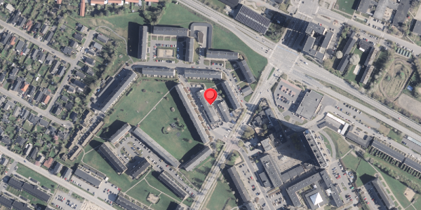 Oversvømmelsesrisiko fra vandløb på Fridtjof Nansens Vej 2C, st. 3, 9210 Aalborg SØ
