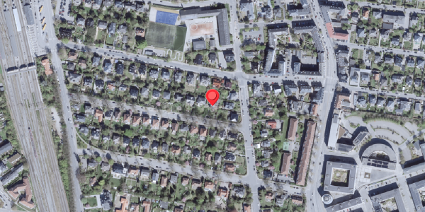 Oversvømmelsesrisiko fra vandløb på Nordkrog 4, 2900 Hellerup