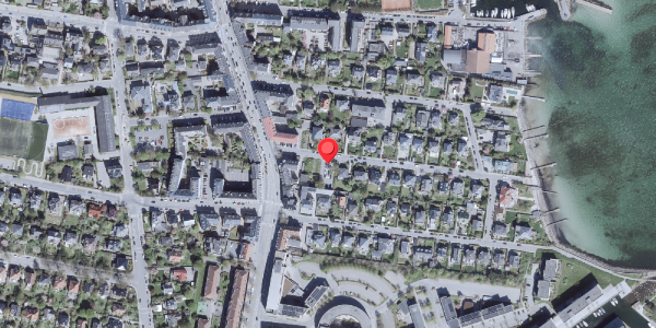 Oversvømmelsesrisiko fra vandløb på Marievej 4, 2900 Hellerup