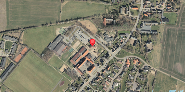 Oversvømmelsesrisiko fra vandløb på Halvej 4, 5592 Ejby