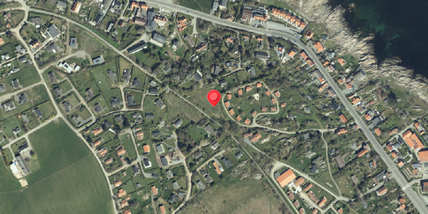 Oversvømmelsesrisiko fra vandløb på Korsbjerg 7, 3770 Allinge