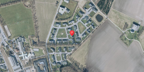 Oversvømmelsesrisiko fra vandløb på Egetoften 14, 7500 Holstebro