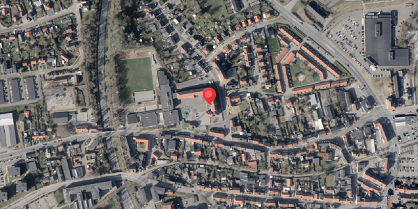Oversvømmelsesrisiko fra vandløb på Moltrupvej 1A, . , 6100 Haderslev