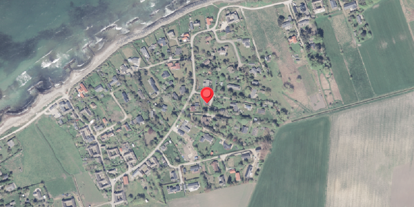 Oversvømmelsesrisiko fra vandløb på Vildrosevej 2, 3390 Hundested