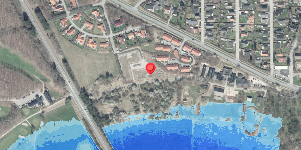 Oversvømmelsesrisiko fra vandløb på Udsigten 7C, 8500 Grenaa