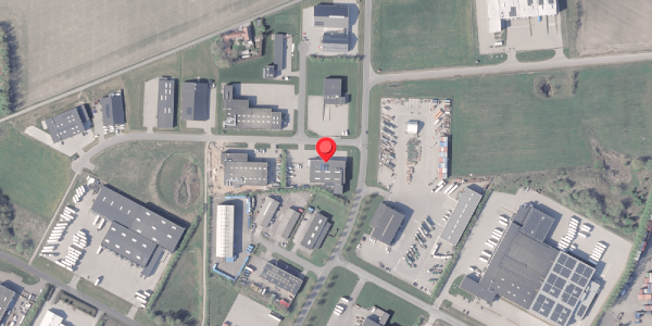Oversvømmelsesrisiko fra vandløb på Rho 1, 8382 Hinnerup