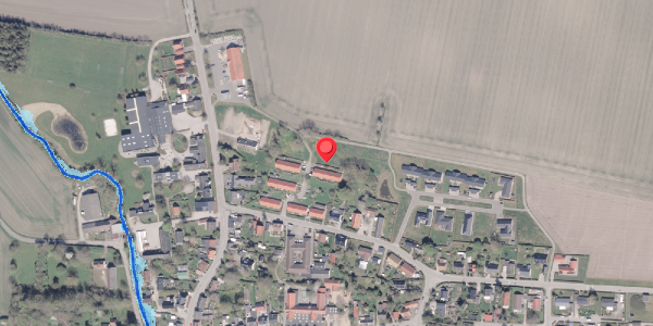 Oversvømmelsesrisiko fra vandløb på Otto Møllersgade 3, 8300 Odder