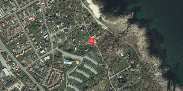 Oversvømmelsesrisiko fra vandløb på Åsbakken 6B, . , 3770 Allinge