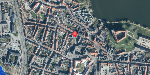 Oversvømmelsesrisiko fra vandløb på Skolegade 2A, 6000 Kolding