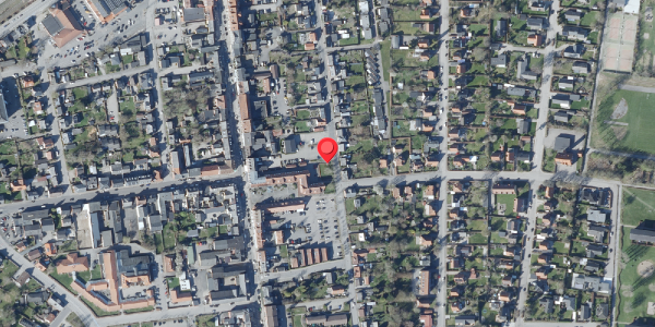 Oversvømmelsesrisiko fra vandløb på Nygade 32B, . , 4690 Haslev