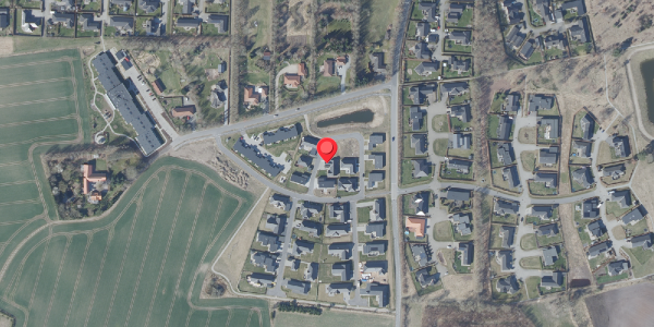 Oversvømmelsesrisiko fra vandløb på Thoruplund 9, 8600 Silkeborg