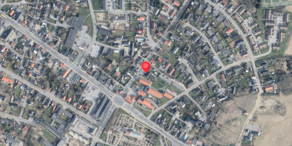 Oversvømmelsesrisiko fra vandløb på Tykskovvej 8, 9830 Tårs