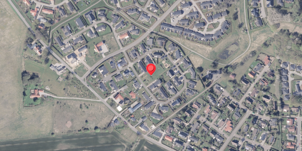 Oversvømmelsesrisiko fra vandløb på Krabbes Ager 1F, 8300 Odder