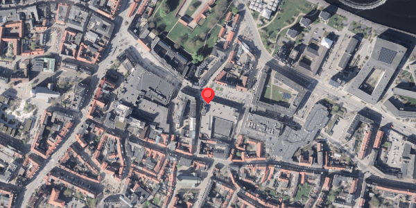 Oversvømmelsesrisiko fra vandløb på Slotsgade 10, . , 9000 Aalborg