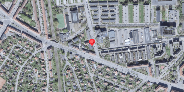 Oversvømmelsesrisiko fra vandløb på Skellet 30, . , 2500 Valby