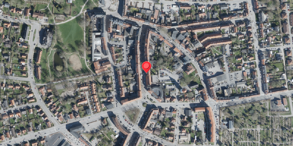 Oversvømmelsesrisiko fra vandløb på Tinggade 11, 4100 Ringsted