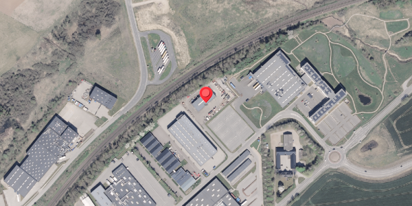 Oversvømmelsesrisiko fra vandløb på Industrivej 47, 8660 Skanderborg