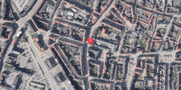 Oversvømmelsesrisiko fra vandløb på Danmarksgade 17, 9000 Aalborg