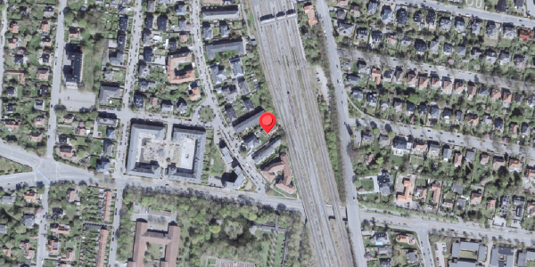 Oversvømmelsesrisiko fra vandløb på Esthersvej 12B, 2900 Hellerup