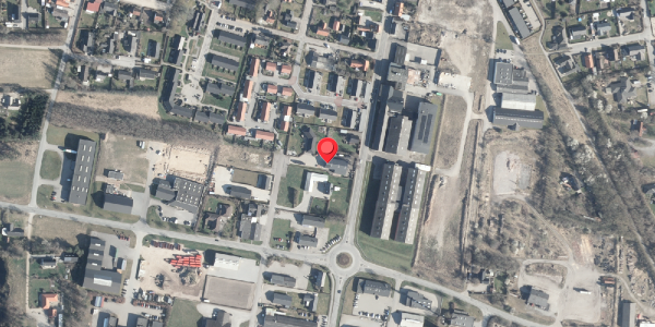 Oversvømmelsesrisiko fra vandløb på Industrivej 8A, 8963 Auning
