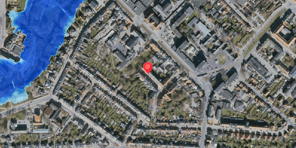 Oversvømmelsesrisiko fra vandløb på Dagmargade 9, . , 5000 Odense C