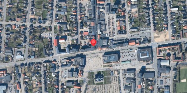 Oversvømmelsesrisiko fra vandløb på Strøget 3, 7430 Ikast