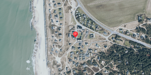 Oversvømmelsesrisiko fra vandløb på Bjerghuse 66A, 6990 Ulfborg